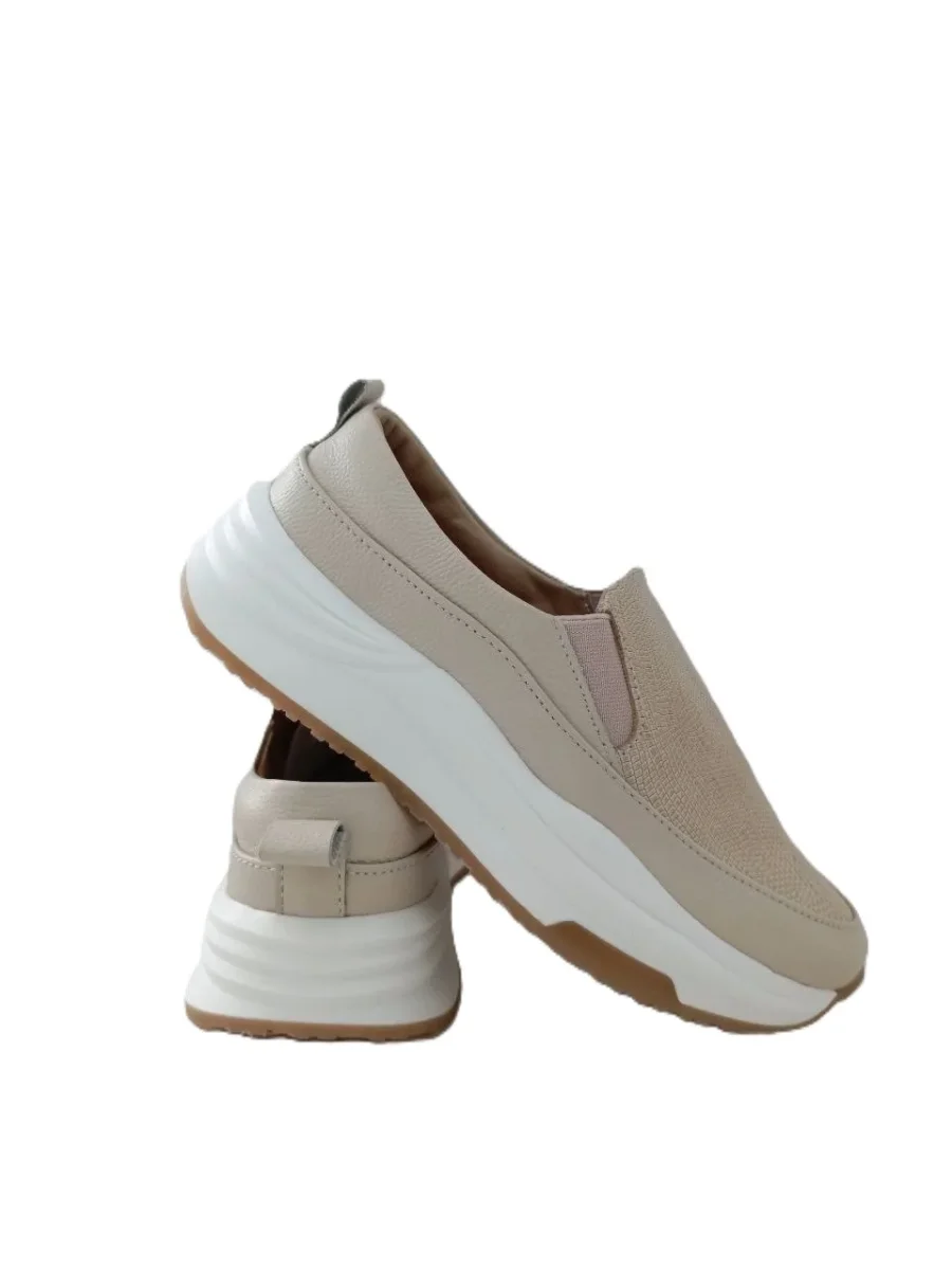 MOCASIN DAMA BEIGE MODELO M2003