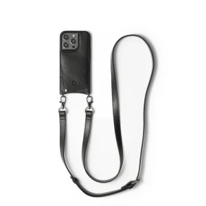 iPhone Crossbody set | Case & Strap | Black