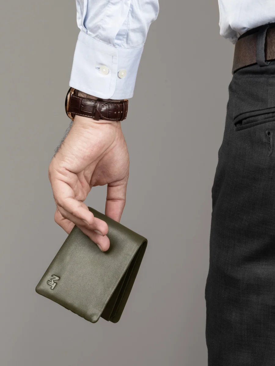 Olive Duke Bifold Wallet - Imagen 3