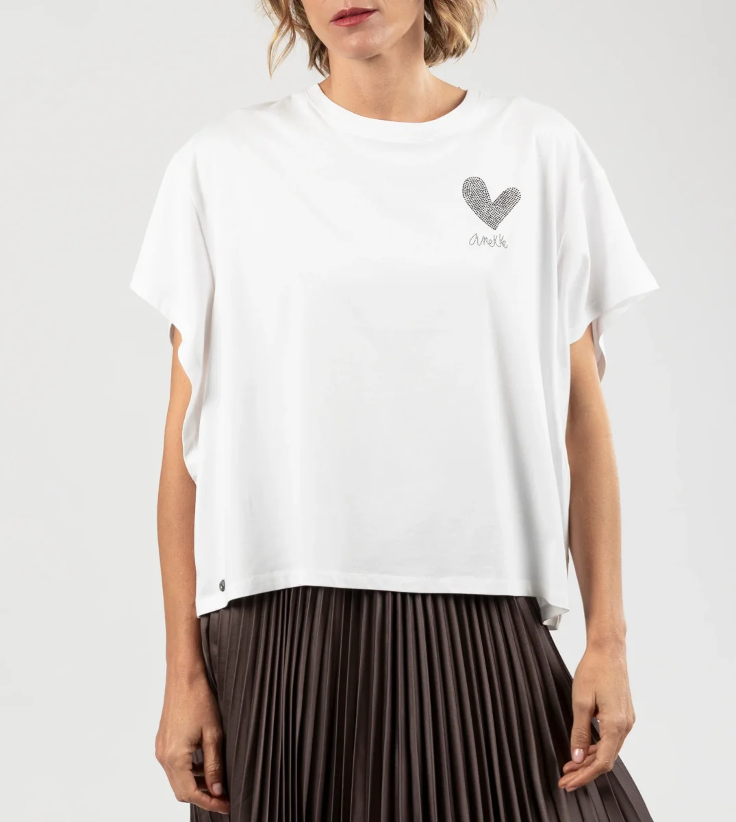 Crop top blanco Anekke - Imagen 3