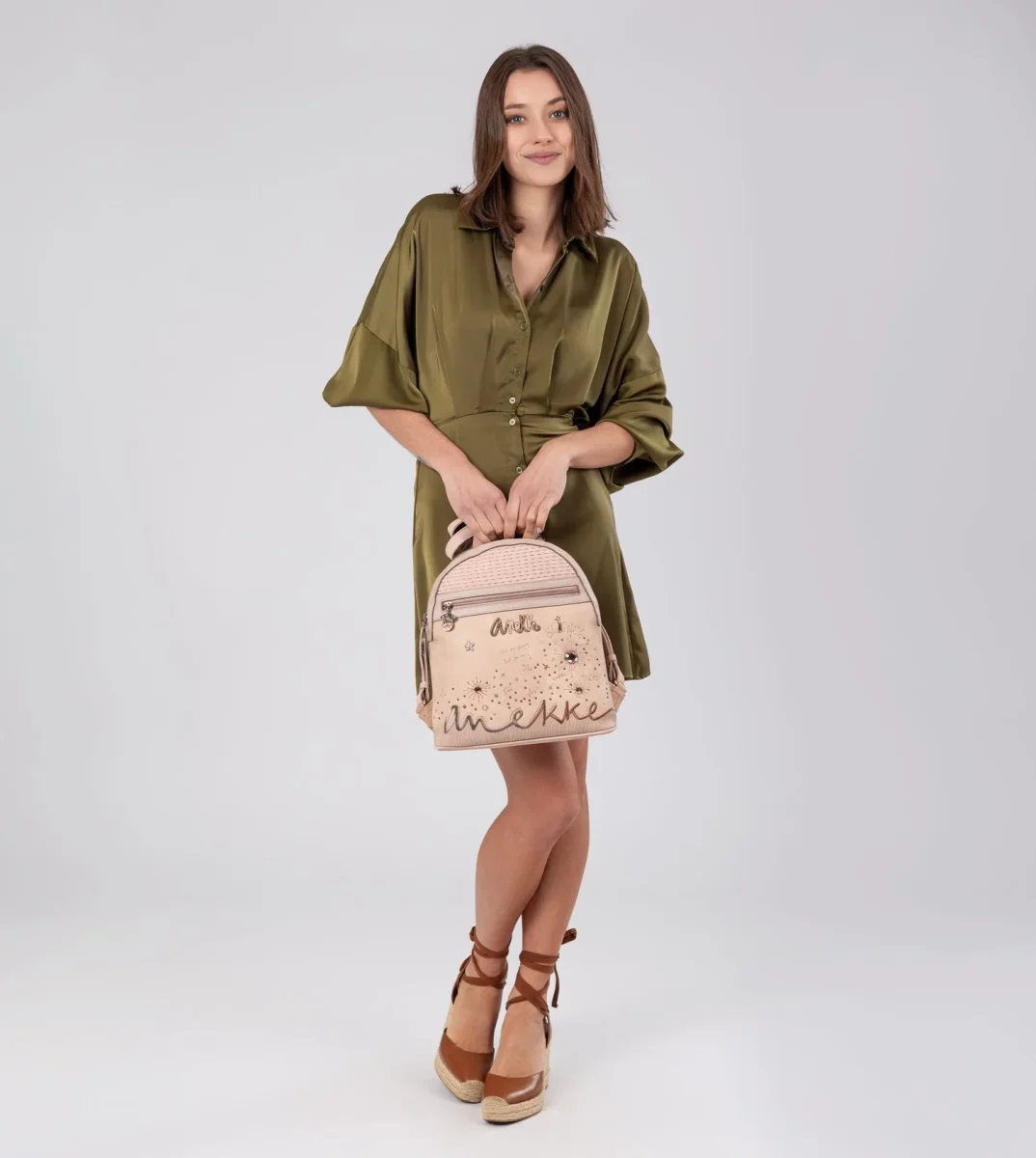 Mochila ovalada Nude Studio - Imagen 7