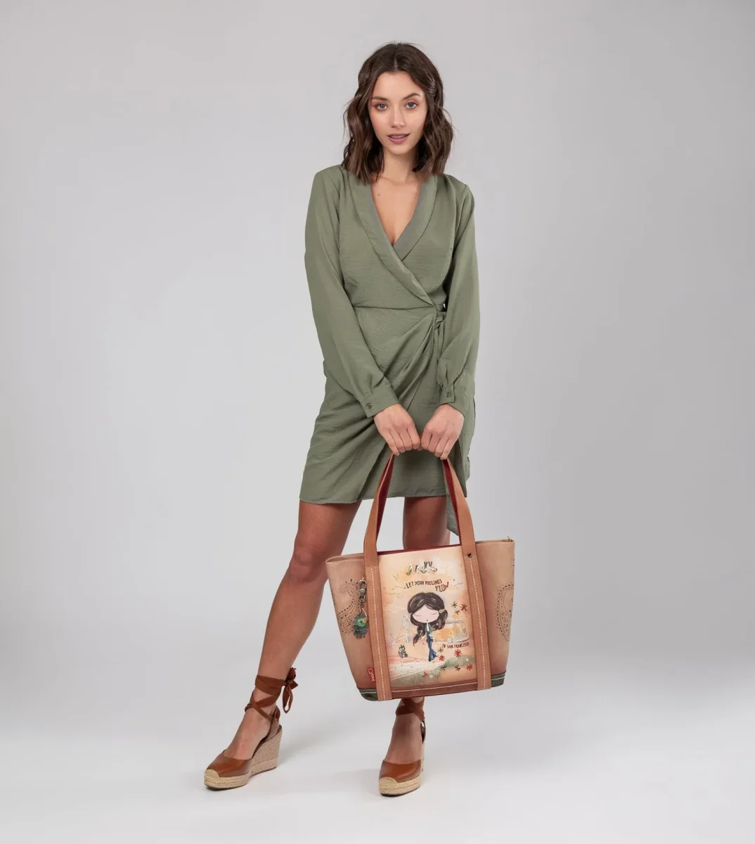Shopping Peace & Love Camel - Imagen 3