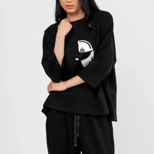 Sudadera negra Nature Koko