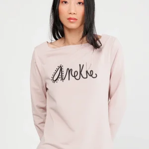 Camiseta manga larga rosa