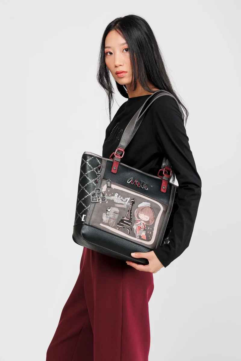 Bolso de hombro grande Mademoiselle - Imagen 2