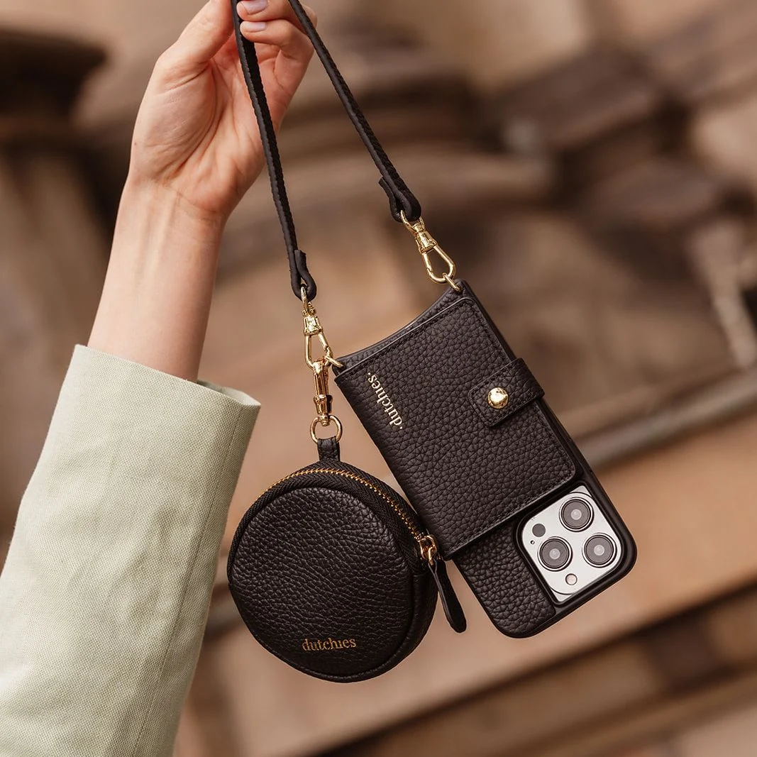 Mini Phone Bag Emma | Black - Imagen 6