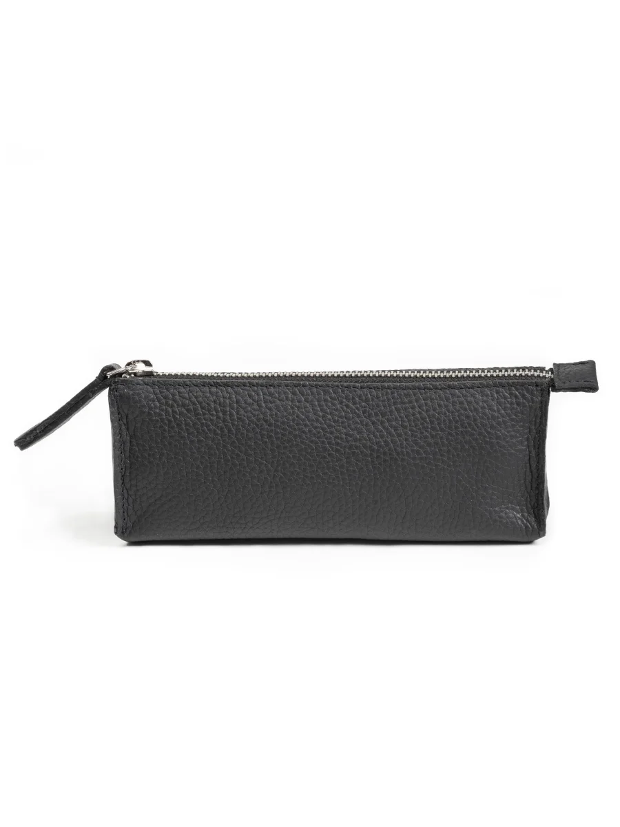 Black Leather Stationery Case (set of 2) - Imagen 4