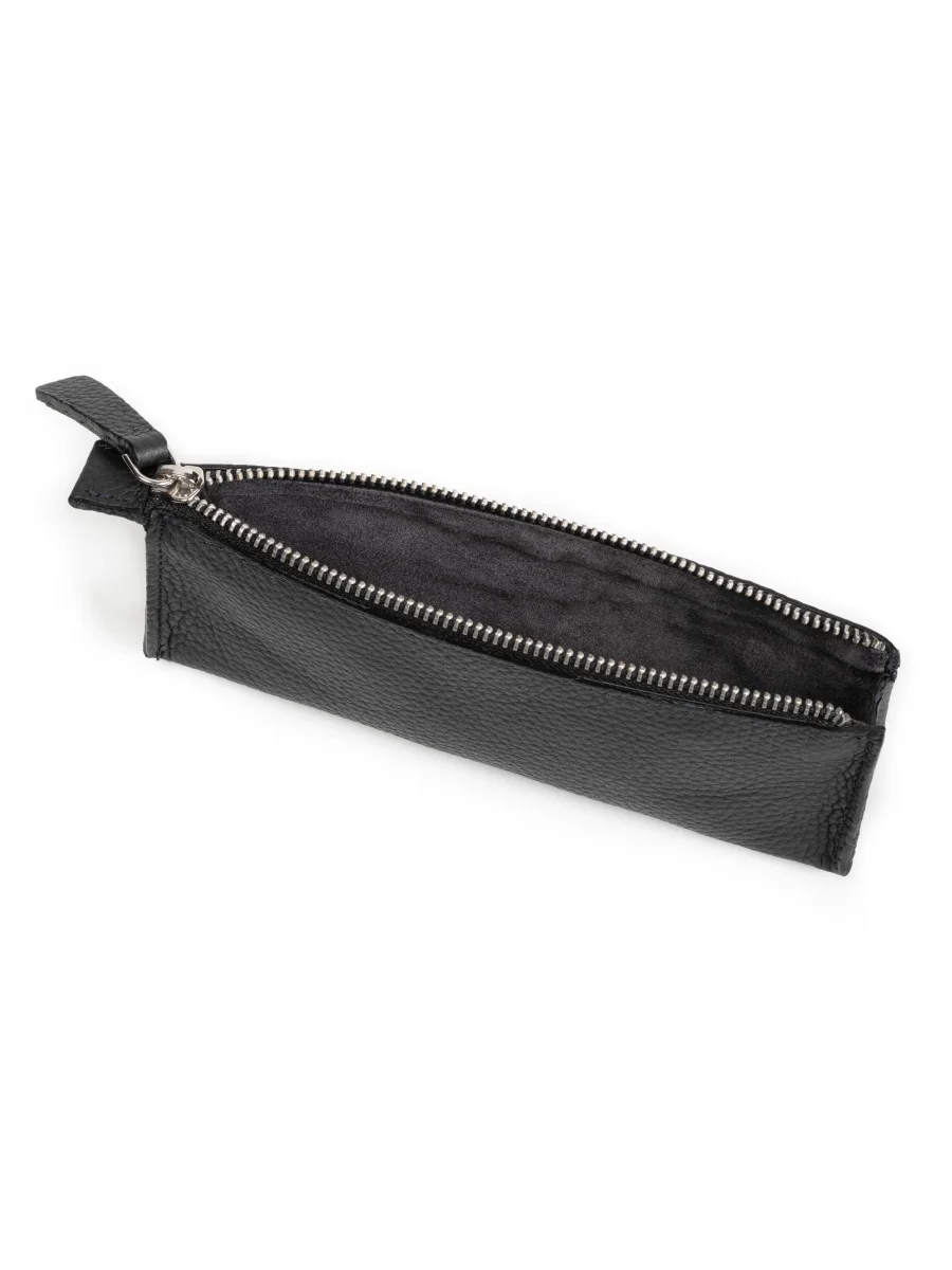 Black Leather Stationery Case (set of 2) - Imagen 5