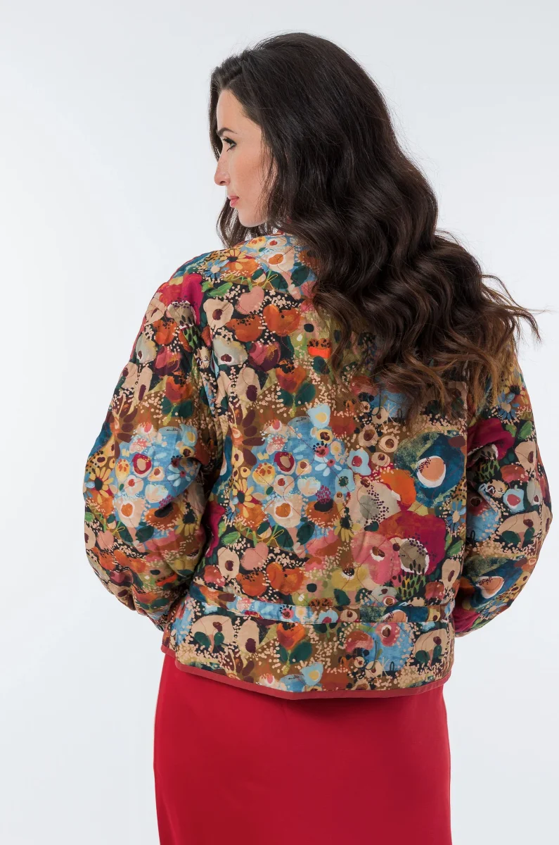 Chaqueta bomber reversible Blossom - Imagen 8
