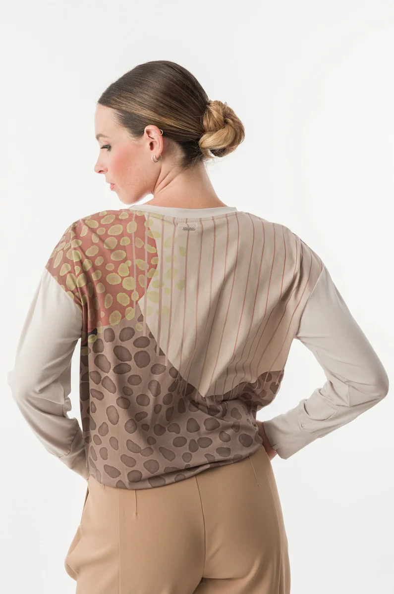 Jersey fino beige Anekke - Imagen 6