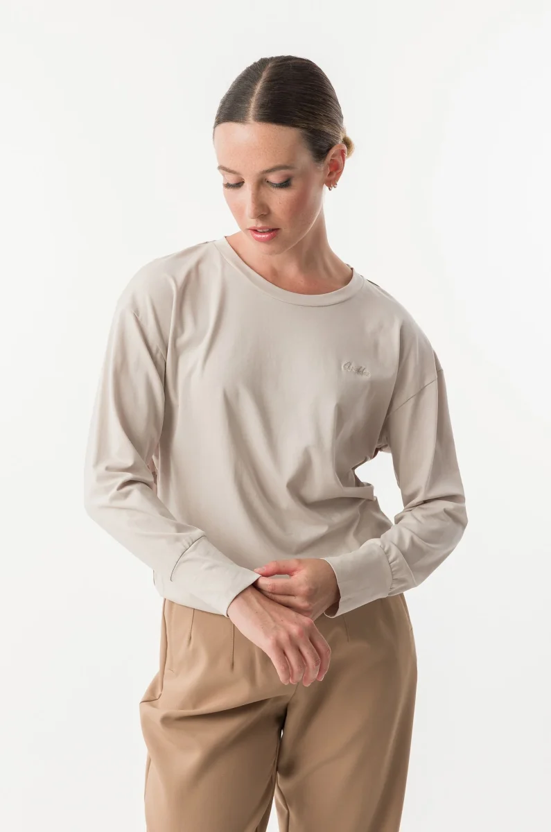 Jersey fino beige Anekke - Imagen 7