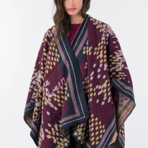Poncho estampado Blossom
