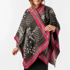 Poncho estampado Tulip