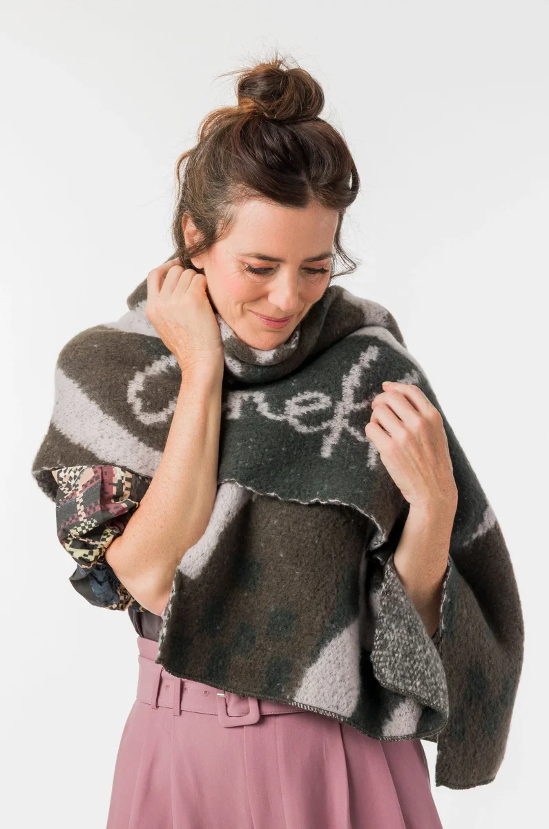 Bufanda estampada Anekke