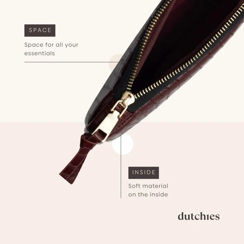 Phone Bag Rose | Burgundy - Imagen 8