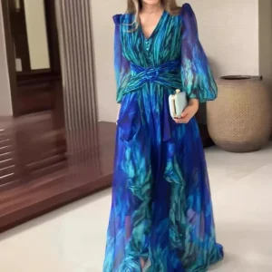 Vestido Estilo Francés Retro