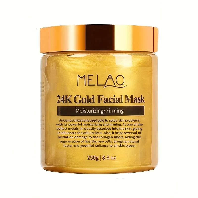 Mascarilla Facial de Oro 24K MELAO - 250g - Imagen 8