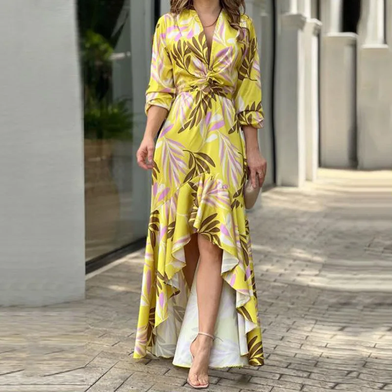 Vestido Casual Estampado - Imagen 4