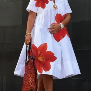 Vestido Midi Floral