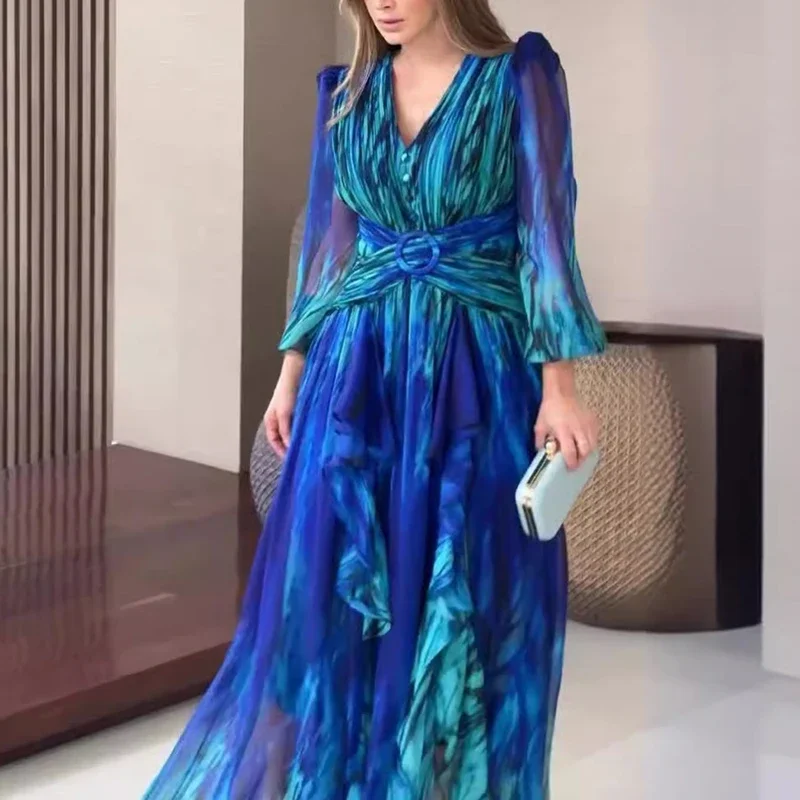 Vestido Estilo Francés Retro - Imagen 3
