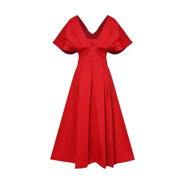 Vestido Casual Rojo - Imagen 7