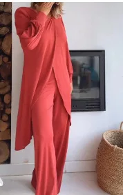 Conjunto Elegante de Dos Piezas