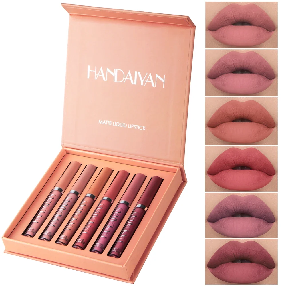Set de 6 Labiales Líquidos – Larga Duración y Acabado Mate - Imagen 8