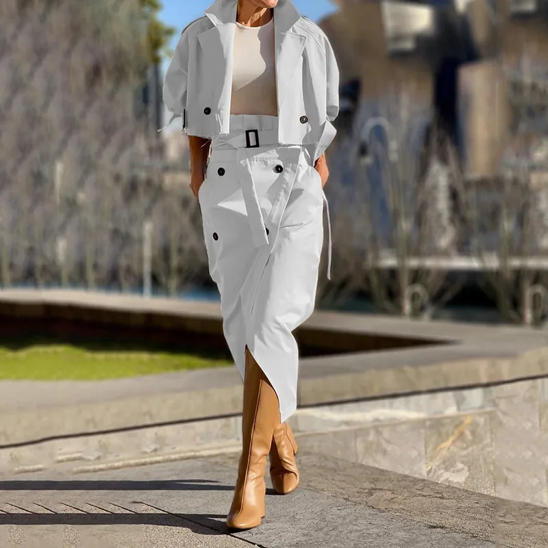 Conjunto Elegante de Dos Piezas S-XXL - Imagen 7