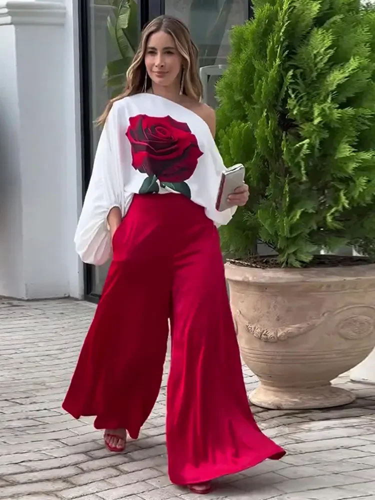 Conjunto Estampado de Rosa - Imagen 2