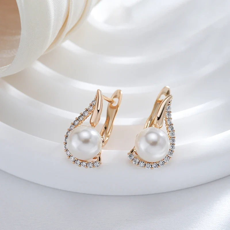 Pendientes con Baño de Oro rosa - Imagen 5