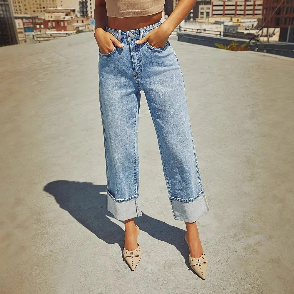 Jeans Rectos de Mujer S- XXL - Imagen 6