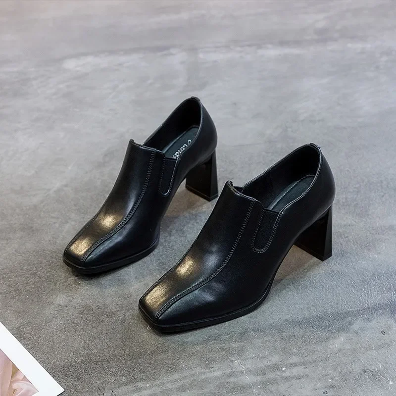 Botines de Tacón Cuadrado para Mujer - Imagen 3