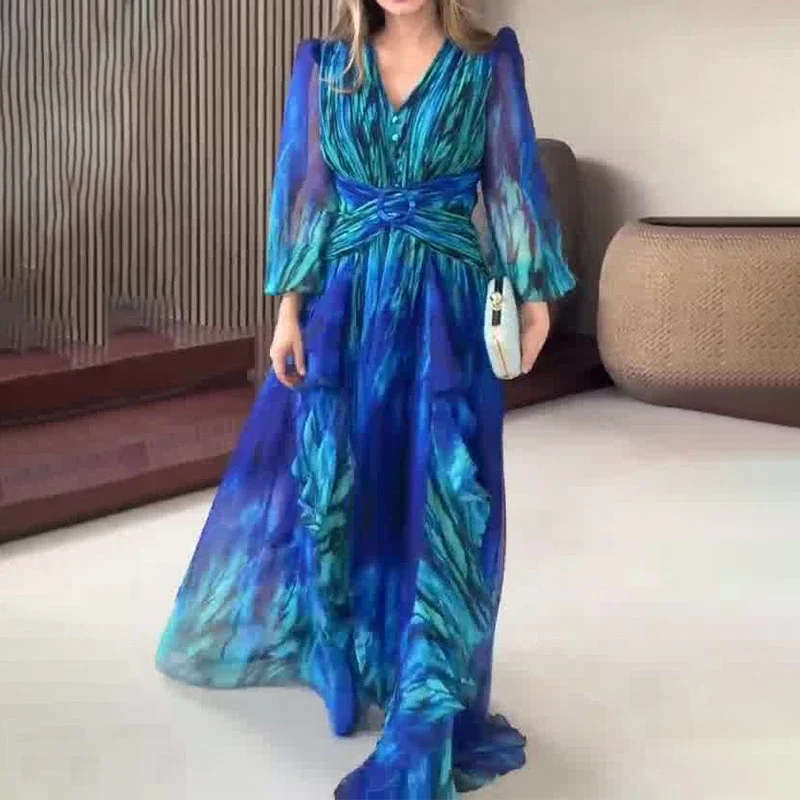 Vestido Estilo Francés Retro - Imagen 5