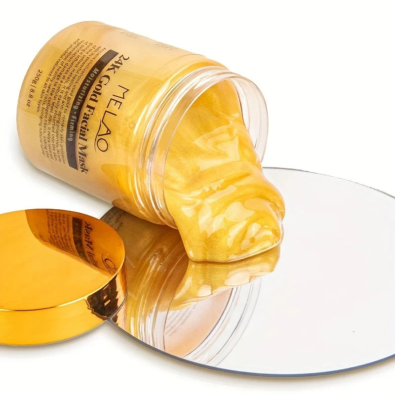 Mascarilla Facial de Oro 24K MELAO - 250g - Imagen 7