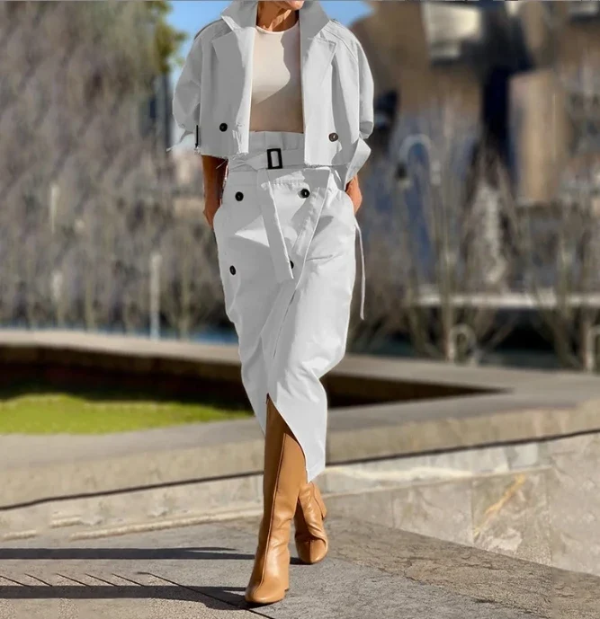 Conjunto Elegante de Dos Piezas S-XXL - Imagen 6