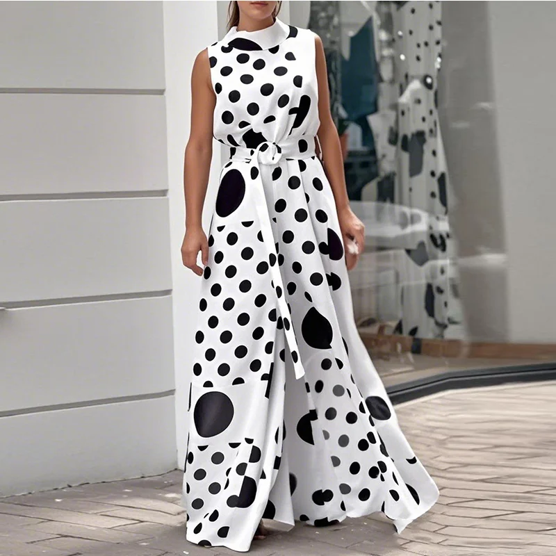 Mono Elegante de Lunares para Mujer - Imagen 2