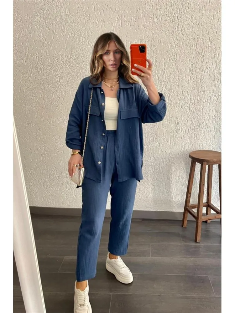 Conjunto Casual de Algodón Puro - Imagen 8