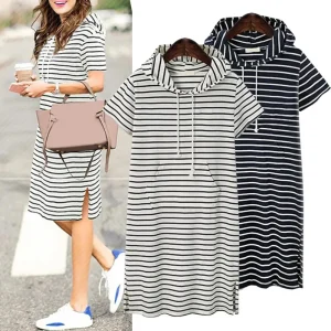 Vestido Deportivo de Rayas