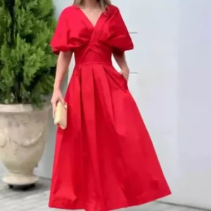 Vestido Casual Rojo