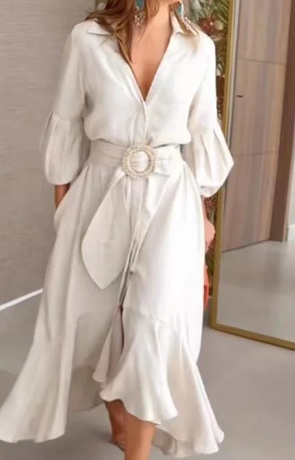 Vestido Casual Asimétrico - Imagen 7