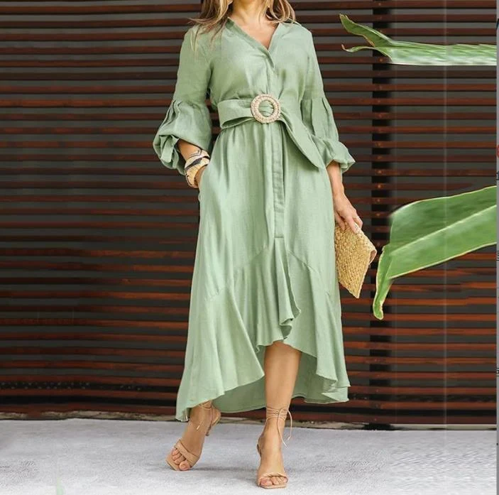 Vestido Casual Asimétrico