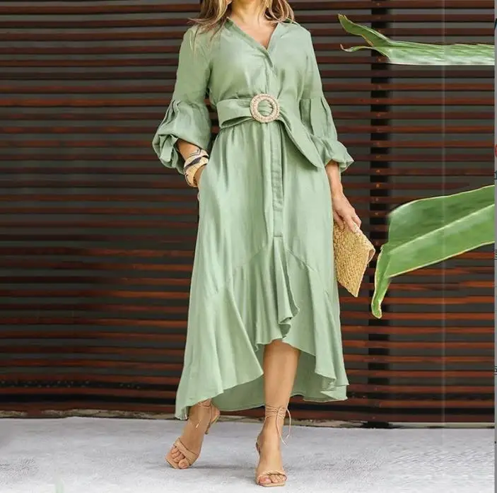 Vestido Casual Asimétrico - Imagen 8