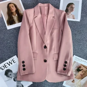 Blazer Clásico de Dos Botones
