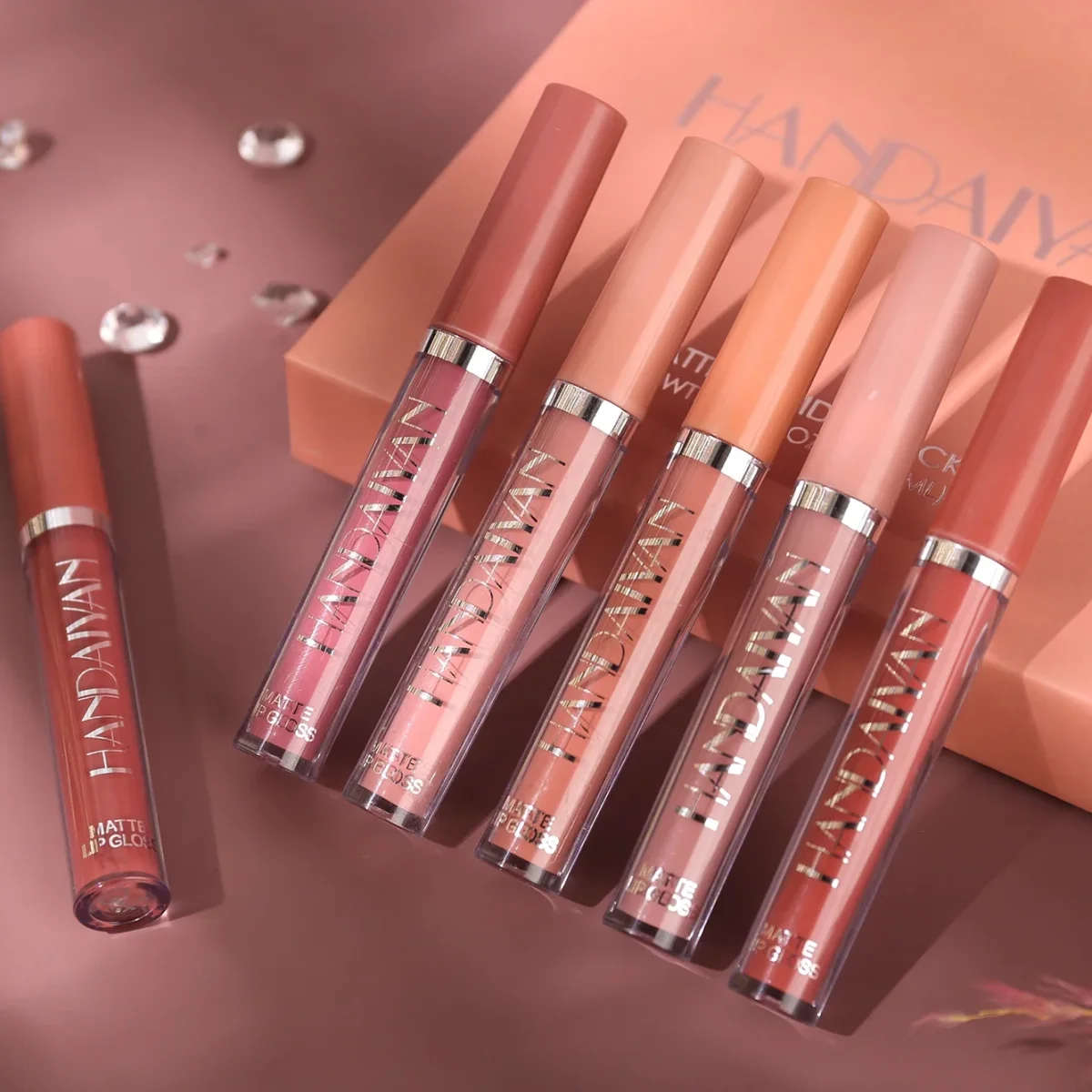 Set de 6 Labiales Líquidos – Larga Duración y Acabado Mate - Imagen 7