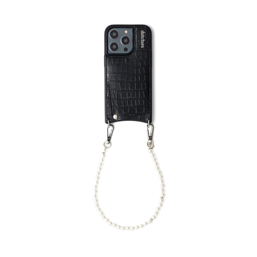 Charm Set | iPhone | Noir | Silver
