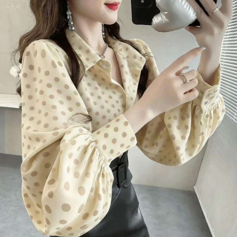 Blusa Elegante Manga Farol S-3XL - Imagen 6
