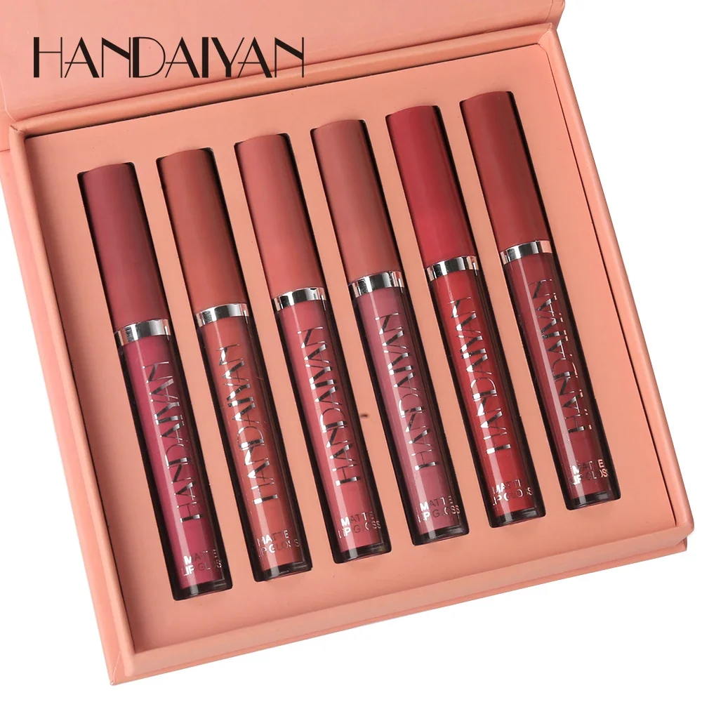 Set de 6 Labiales Líquidos – Larga Duración y Acabado Mate - Imagen 5