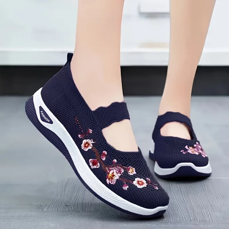 Zapatillas Planas Bordadas - Imagen 4
