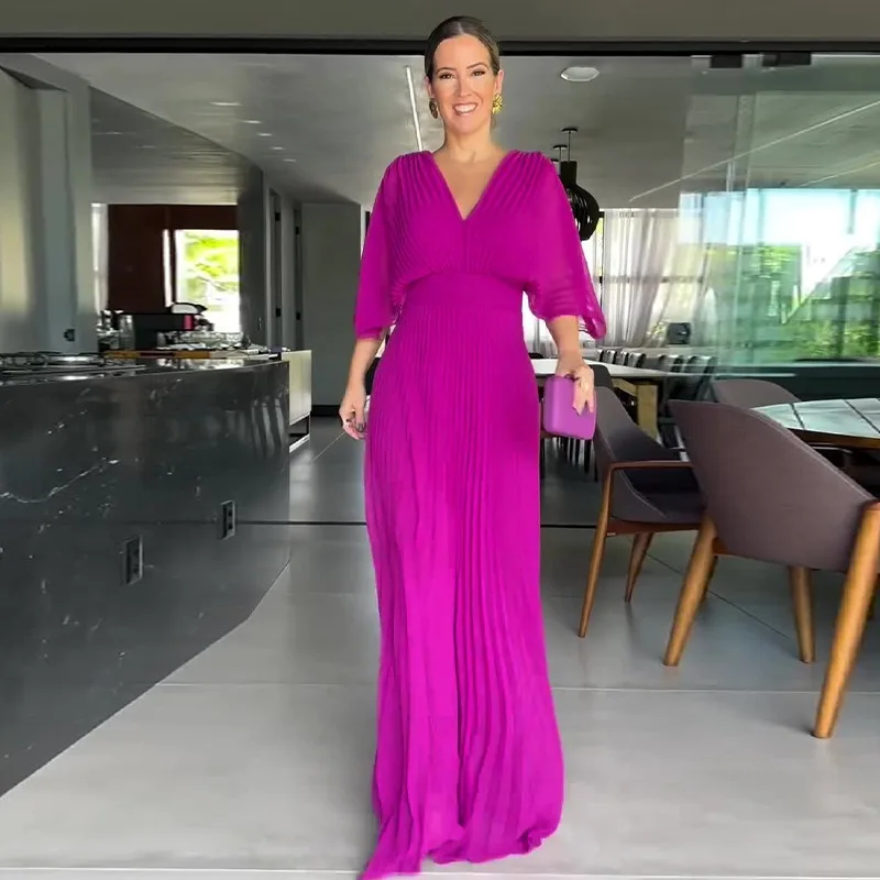Vestido Plisado de Primavera/Verano - Imagen 3