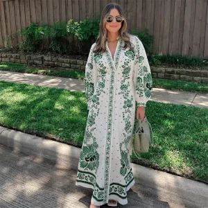 Vestido Casual Estampado